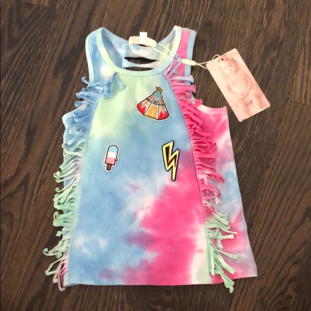 Adorable kids tank! Stretchy material
